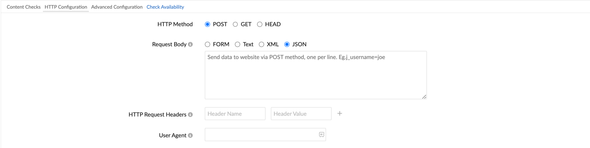 Learn how to set the http configurations